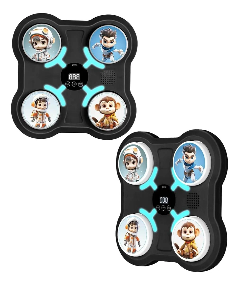 MAQUINA DE BOXEO INFANTIL CON BLUETOOTH, LUCES Y MUSICA INTEGRADA - 3