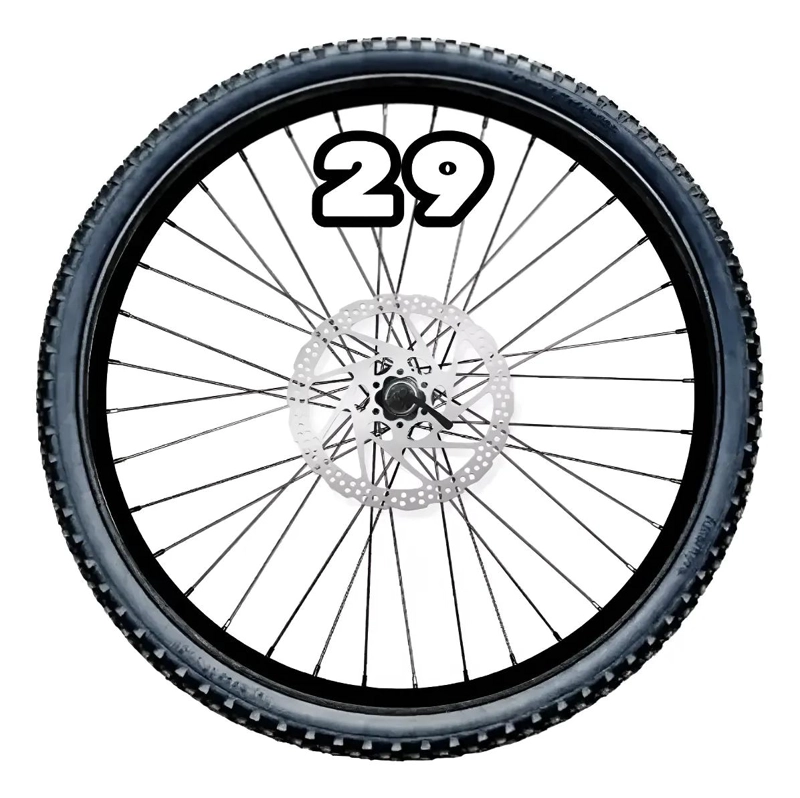 RUEDA DELANTERA 29 PULGADAS CON FRENO DE DISCO PARA BICICLETA - 1