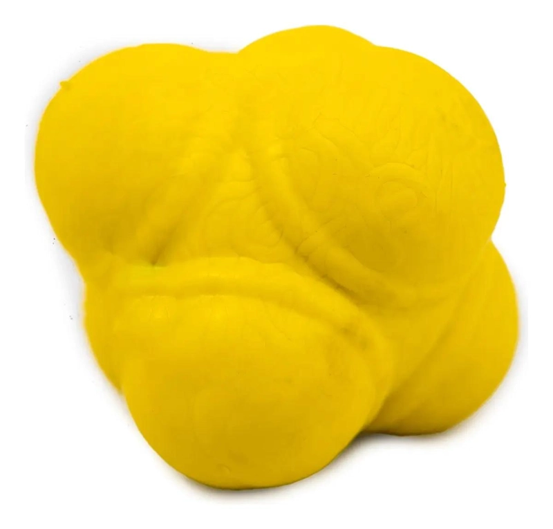 PELOTA DE REACCION MULTICOLOR DE GOMA RESISTENTE PARA ENTRENAMIENTO - 2