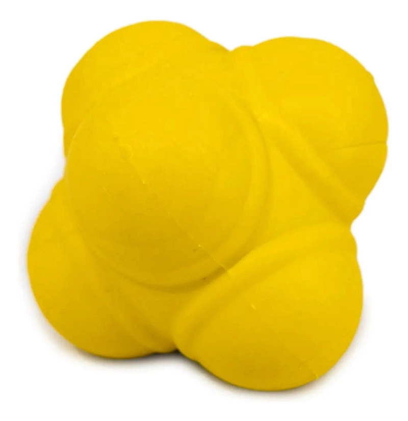 PELOTA DE REACCION MULTICOLOR DE GOMA RESISTENTE PARA ENTRENAMIENTO - 5