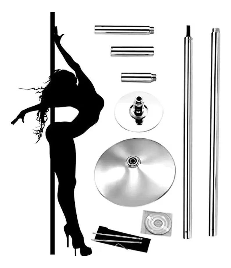 BARRA PARA POLE DANCE FITNESS CON FUNCION ESTATICA Y GIRATORIA - 2