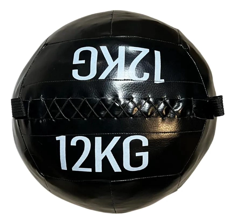 BALON MEDICINAL DE 12 KG CON RECUBRIMIENTO ANTIDESLIZANTE PARA ENTRENAMIENTO - 3