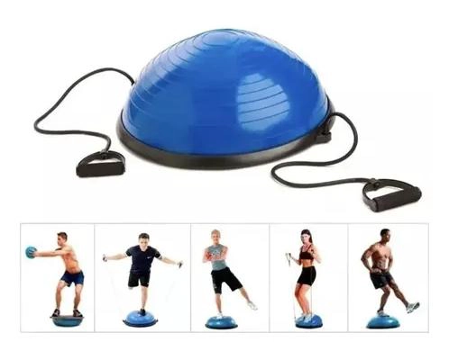 DISCO DE EQUILIBRIO PARA YOGA CON MANILLAS Y SUPERFICIE ANTIDESLIZANTE - 4