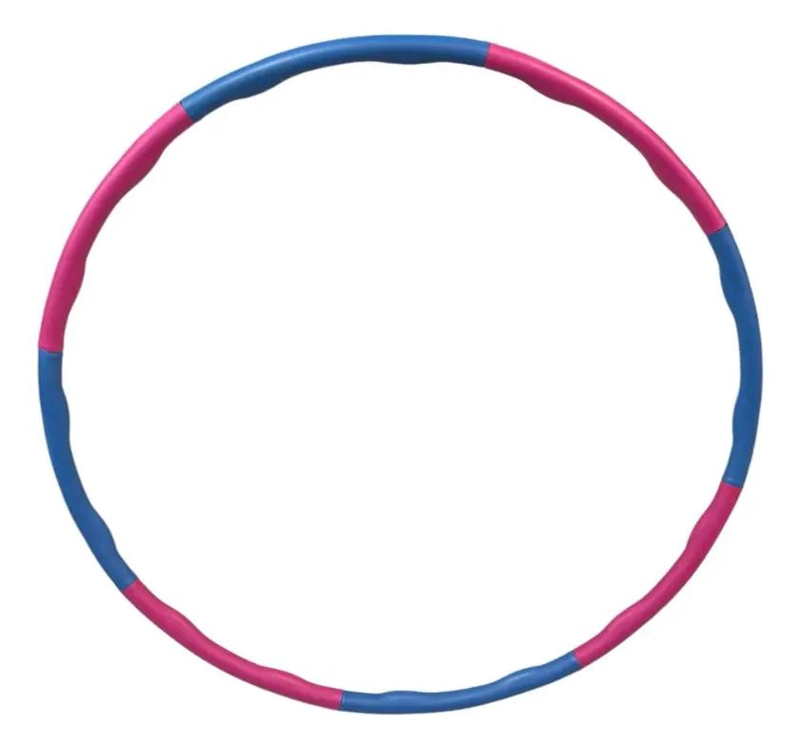 ARO DE EJERCICIO FITNESS DE 93 CM EN COLORES ROSA Y AZUL - 2
