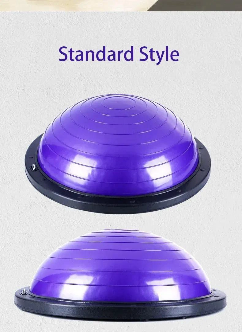 BALON BOSU MEDIO PARA PILATES Y EJERCICIOS DE EQUILIBRIO Y TONIFICACION - 3