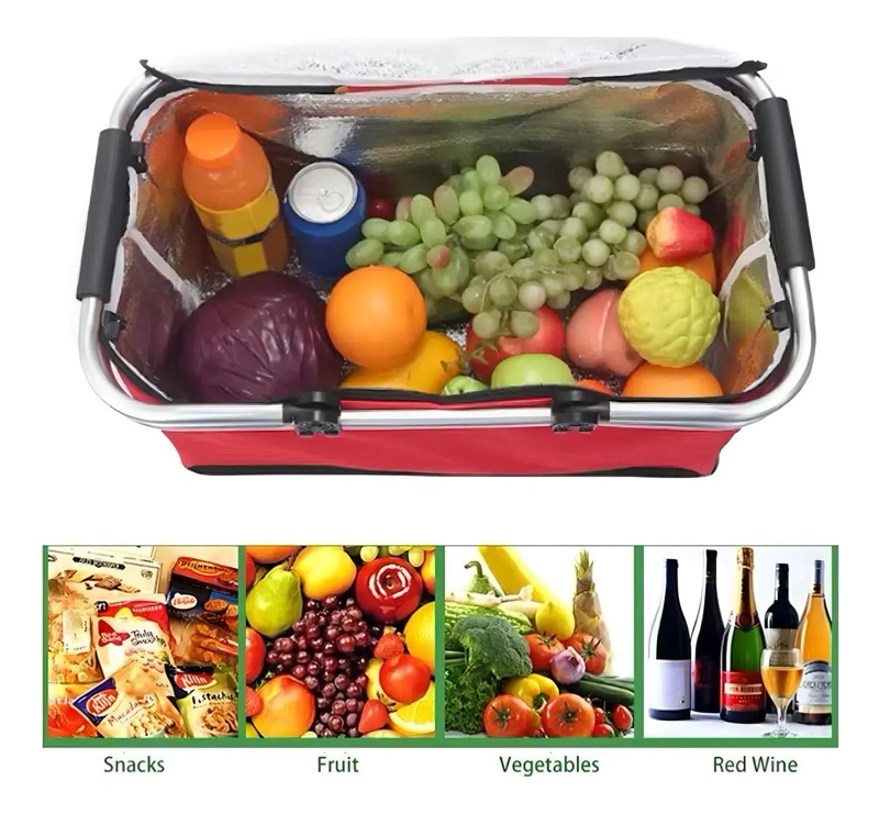 BOLSO TE RMICO PLEGABLE PORTATIL PARA PICNIC Y COOLER - 3