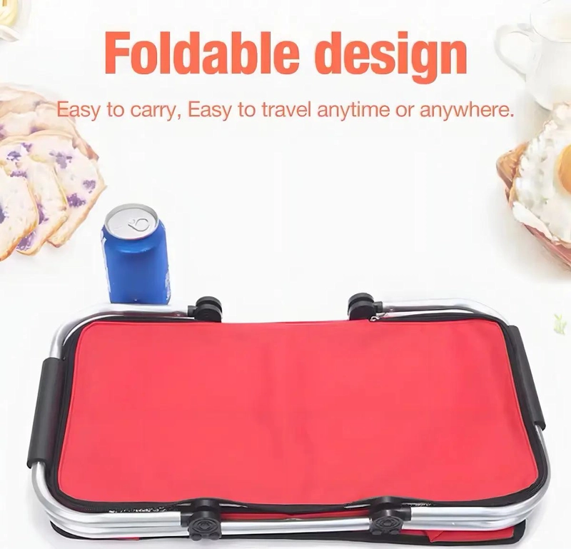 BOLSO TE RMICO PLEGABLE PORTATIL PARA PICNIC Y COOLER - 4