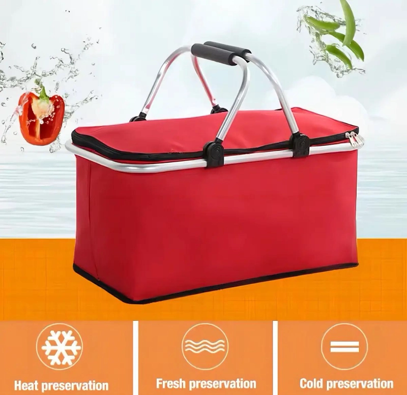 BOLSO TE RMICO PLEGABLE PORTATIL PARA PICNIC Y COOLER - 5