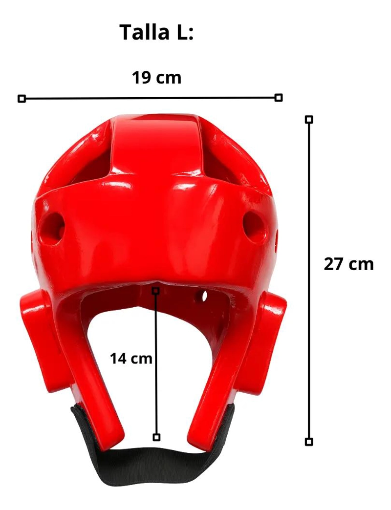 CASCO DE PROTECCION PARA TAEKWONDO Y BOXEO EN TALLAS S, M Y L - 2