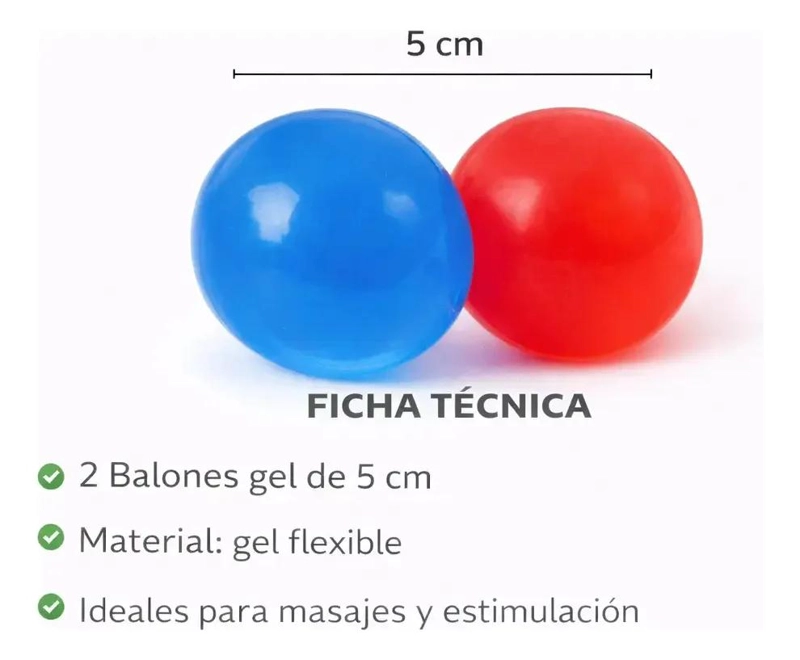 SET DE 6 BALONES PARA REHABILITACION Y MASAJE TERAPE UTICO - 4