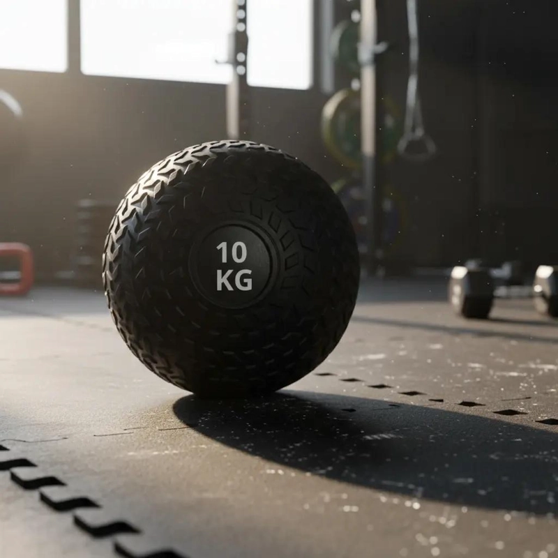 BALON MEDICINAL DE 10 KG PARA ENTRENAMIENTO FISICO Y REHABILITACION - 1