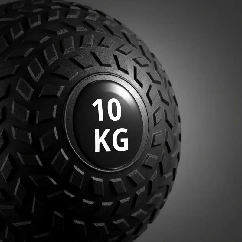 BALON MEDICINAL DE 10 KG PARA ENTRENAMIENTO FISICO Y REHABILITACION - 3