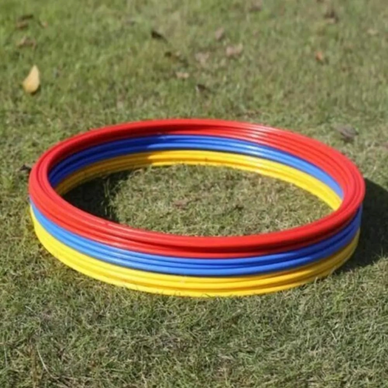 SET DE 10 AROS PARA ENTRENAMIENTO DE AGILIDAD Y COORDINACION - 4