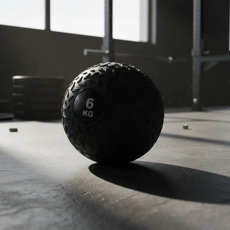 BALON MEDICINAL DE 6 KG PARA ENTRENAMIENTO FUNCIONAL Y FUERZA - 1