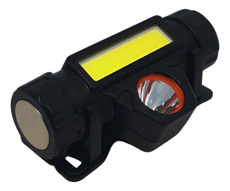 LINTERNA FRONTAL RECARGABLE CON LUZ LED DE 150 LUMENES Y PUERTO USB - 1