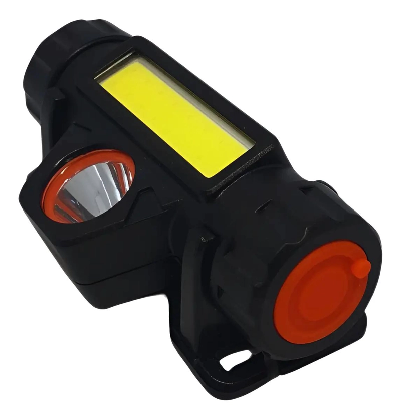 LINTERNA FRONTAL RECARGABLE CON LUZ LED DE 150 LUMENES Y PUERTO USB - 2