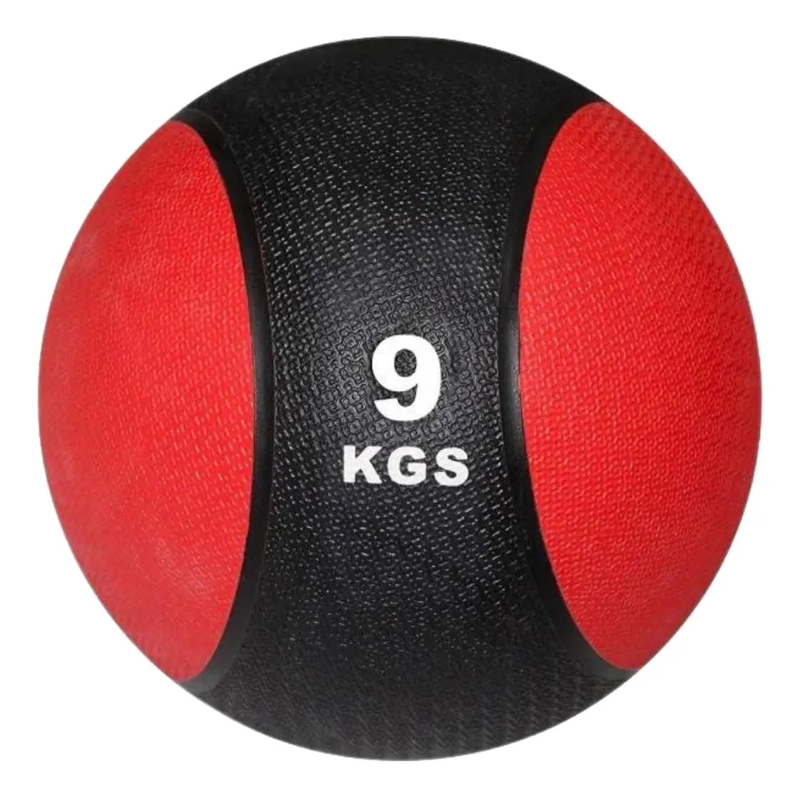 BALON MEDICINAL DE 9 KG CON REBOTE PARA ENTRENAMIENTO DEPORTIVO - 2