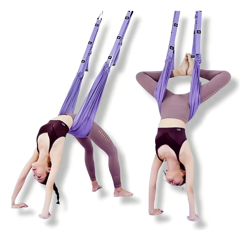 CUERDA AE REA PARA YOGA, ESTIRAMIENTO Y ENTRENAMIENTO FISICO - 1