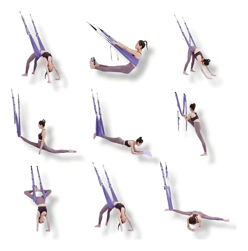 CUERDA AE REA PARA YOGA, ESTIRAMIENTO Y ENTRENAMIENTO FISICO - 2
