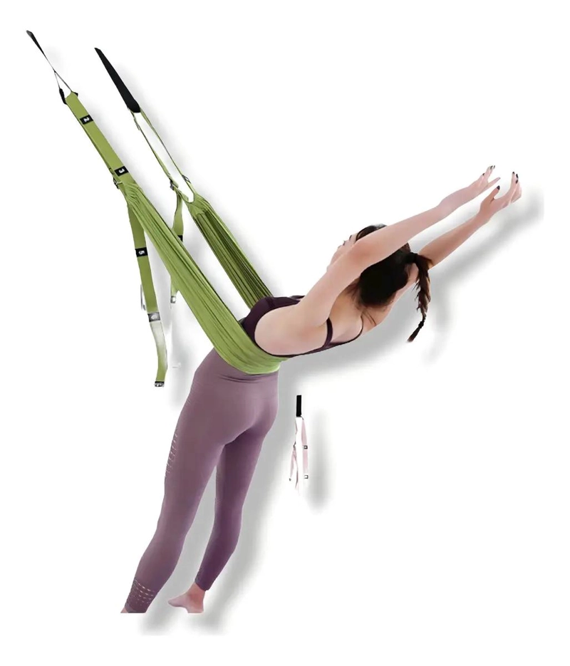 CUERDA AE REA PARA YOGA, ESTIRAMIENTO Y ENTRENAMIENTO FISICO - 3