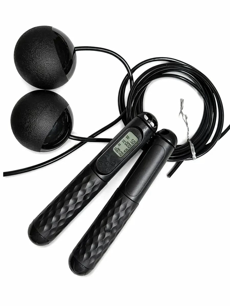 CUERDA PARA SALTAR INALAMBRICA CON CONTADOR DIGITAL 2 EN 1 - 1