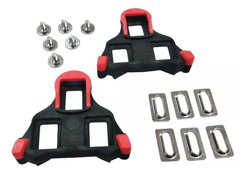 PLACAS DE RUTA PARA BICICLETA COLOR ROJO CON DISEÑO RESISTENTE - 2