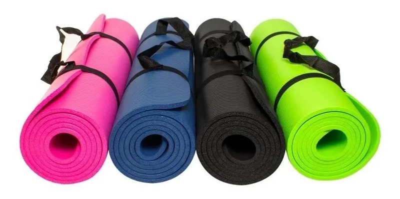 ALFOMBRA PARA YOGA Y PILATES DE 8 MM DE GROSOR ANTIDESLIZANTE - 1