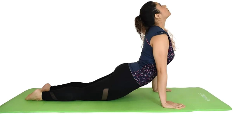 COLCHONETA EXTRA GRUESA DE 10MM PARA YOGA Y PILATES COLOR ROSA - 2