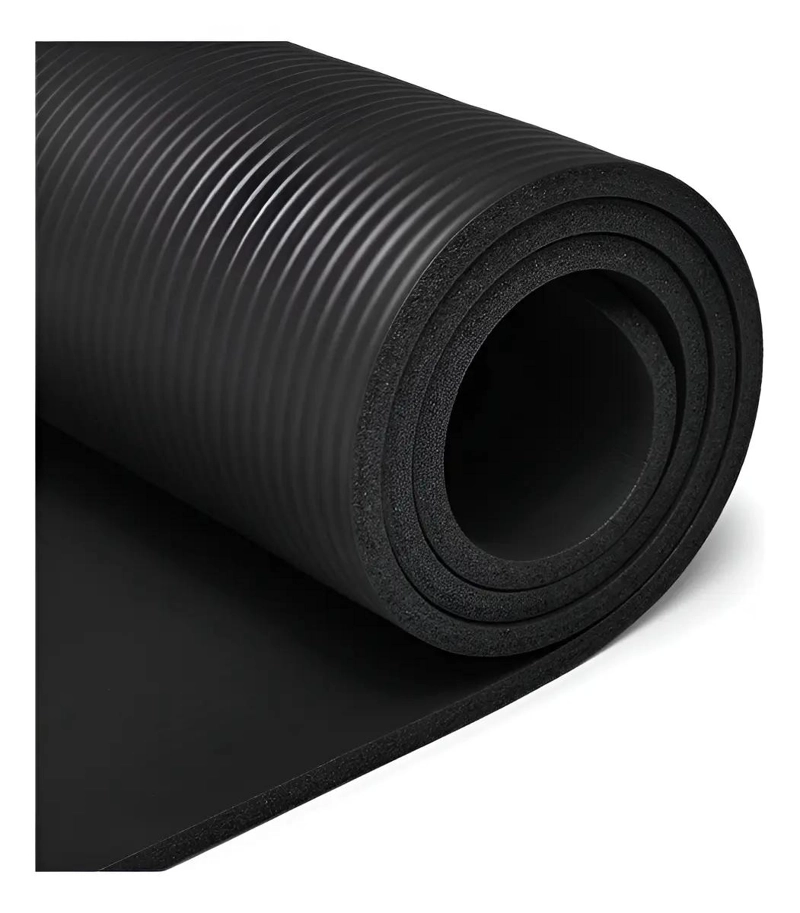 COLCHONETA EXTRA GRUESA DE 10MM PARA YOGA Y PILATES COLOR ROSA - 3