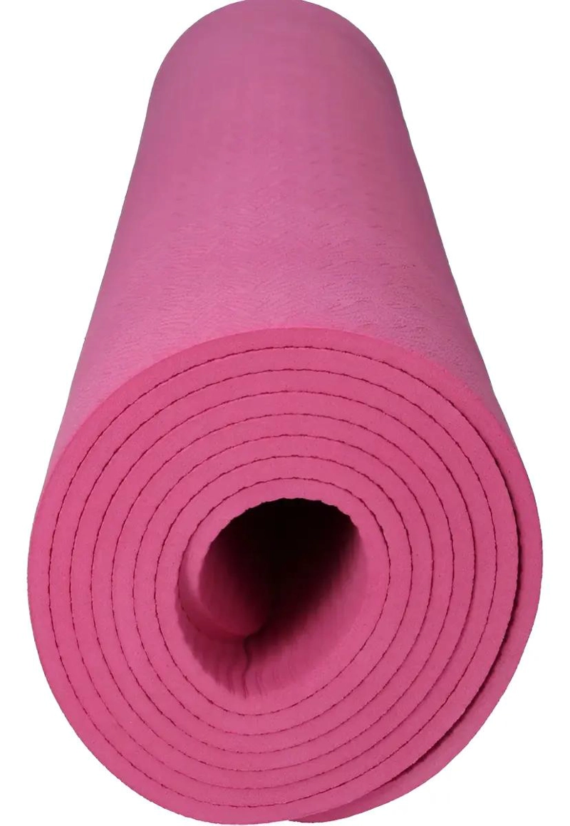 COLCHONETA EXTRA GRUESA DE 10MM PARA YOGA Y PILATES COLOR ROSA - 4