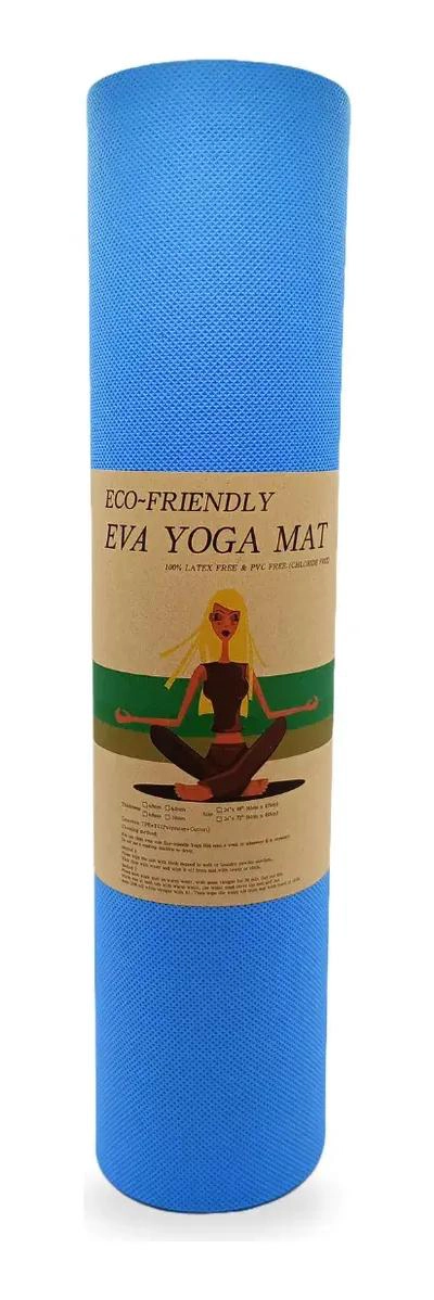 ESTERILLA DE YOGA ANTIDESLIZANTE ECOLOGICA CON ACOLCHADO COMODO - 1
