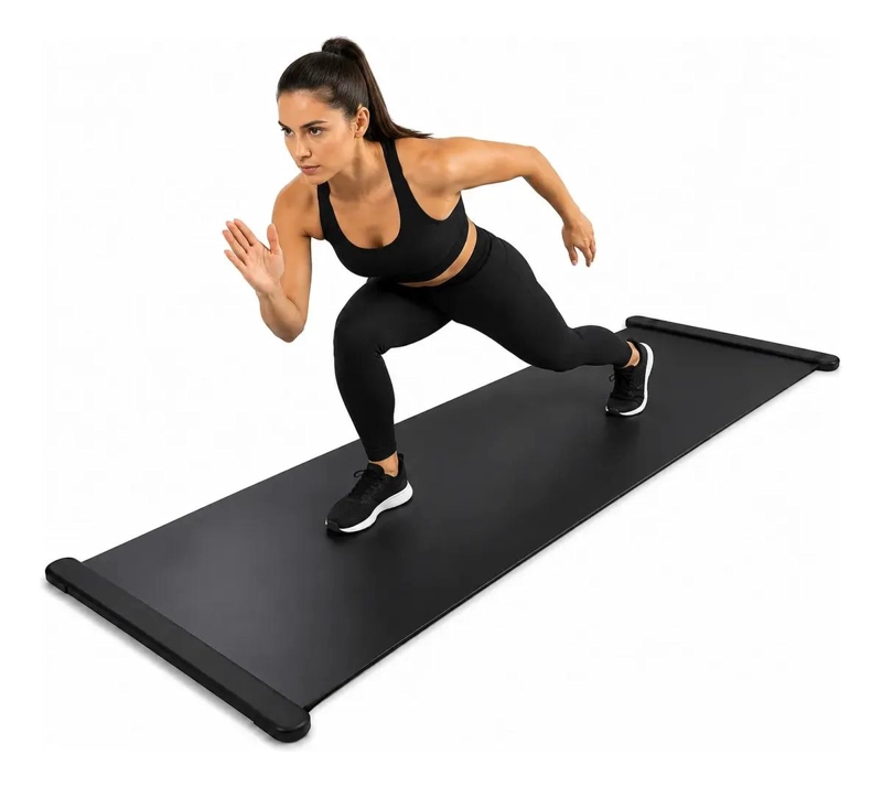 TABLA DESLIZANTE PARA ENTRENAMIENTO DE PATINAJE DE VELOCIDAD DE 2 METROS - 2