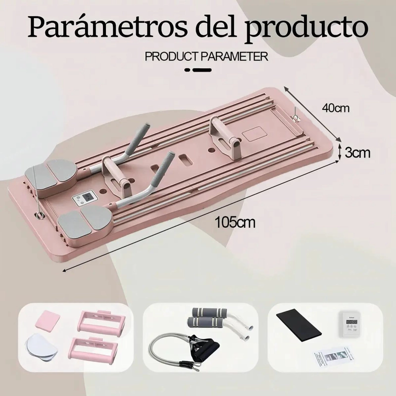 TABLA MULTIFUNCIONAL PARA ENTRENAMIENTO FITNESS 6 EN 1 CON DISEÑO COMPACTO - 4