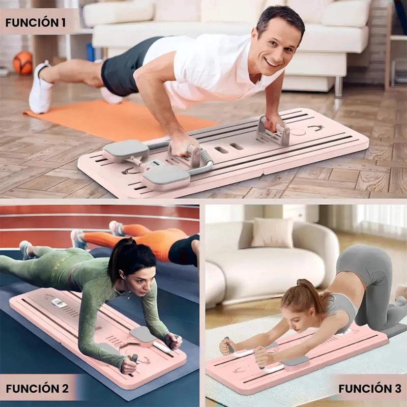 TABLA MULTIFUNCIONAL PARA ENTRENAMIENTO FITNESS 6 EN 1 CON DISEÑO COMPACTO - 5