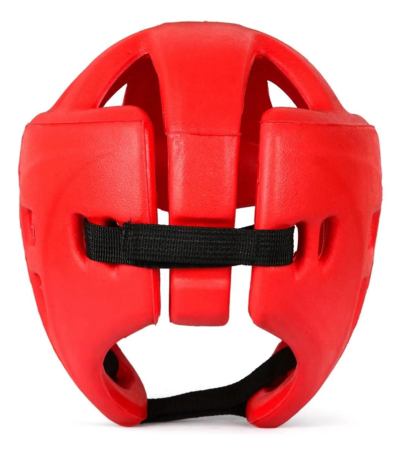 CABEZAL DE BOXEO PROFESIONAL RESISTENTE COLOR ROJO PARA ENTRENAMIENTO - 1