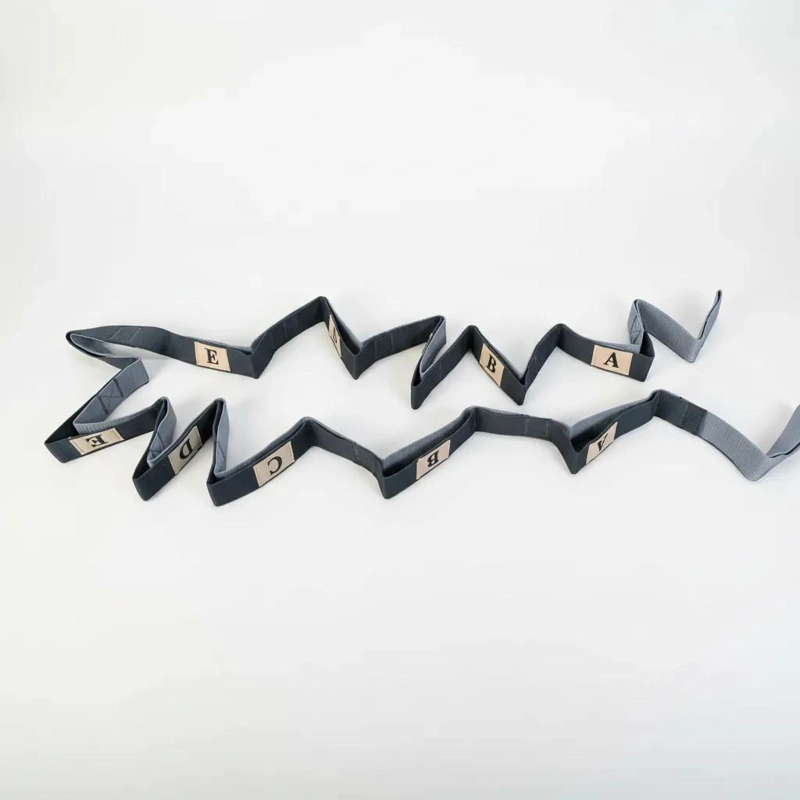 CORREA DE ESTIRAMIENTO PARA YOGA Y PILATES CON 10 LOOPS AJUSTABLES - 5