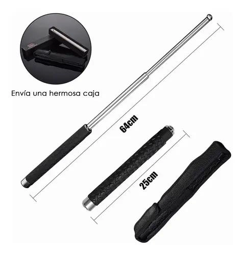 BASTON RETRACTIL TACTICO PARA DEFENSA PERSONAL Y SEGURIDAD - 5