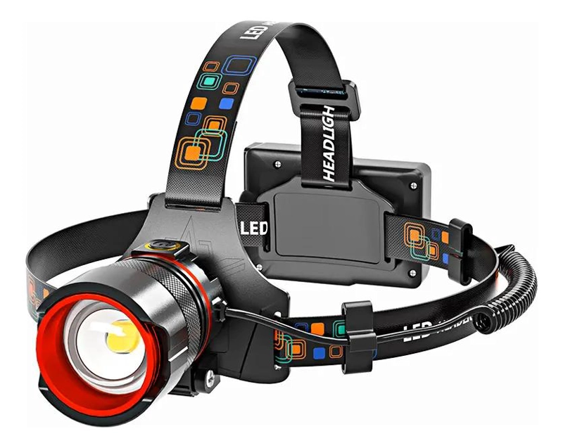 LINTERNA LED DE ALTA POTENCIA PARA CAZA Y CAMPING CON LARGO ALCANCE - 1