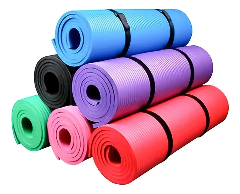 COLCHONETA DE YOGA DE 10 MM CON COLORES SURTIDOS Y GROSOR EXTRA - 4