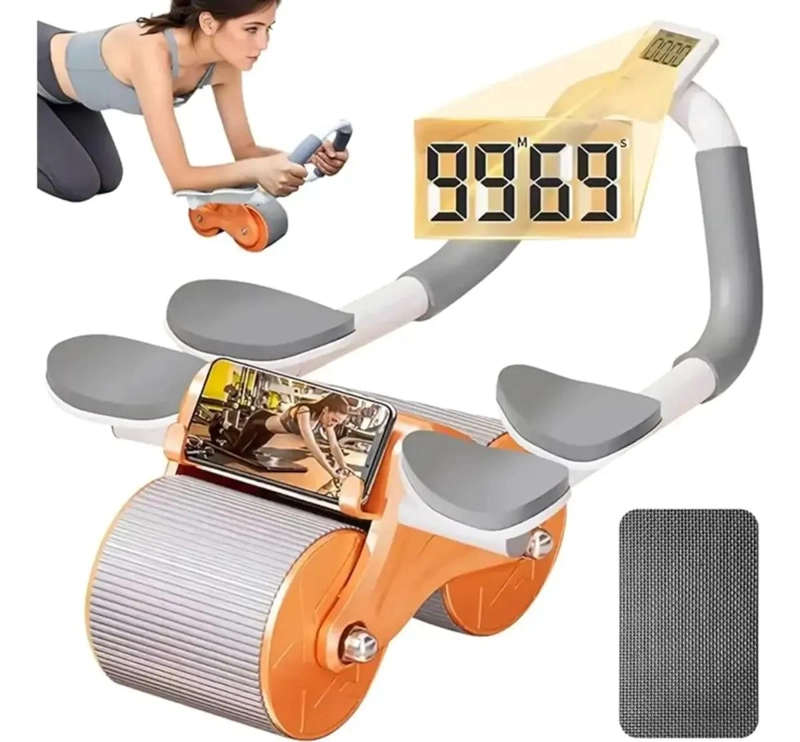 RODILLO ABDOMINAL CON SOPORTE PARA EJERCICIOS DE FITNESS PROFESIONAL - 1
