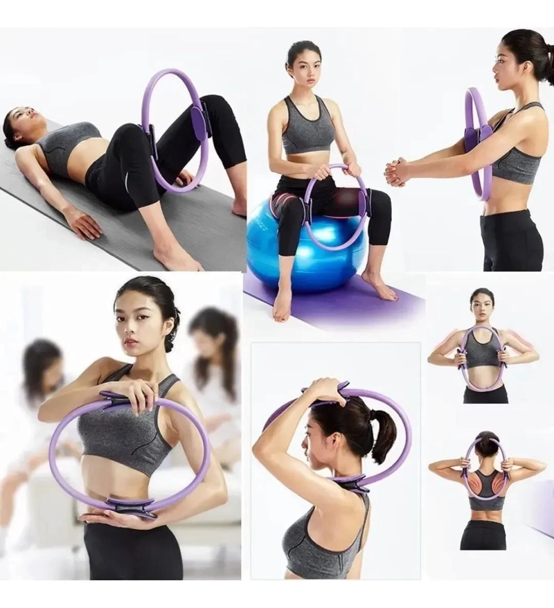 ANILLO DE PILATES PARA EJERCICIO DE PIERNAS Y YOGA CON ARO REFORMER - 3