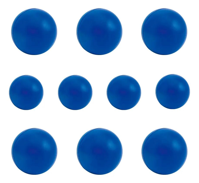 SET DE 10 PELOTAS PARA ALIVIAR ESTRE S Y MEJORAR CONCENTRACION - 1