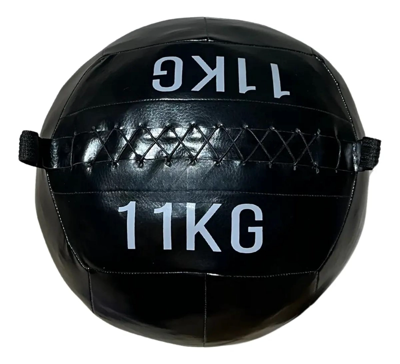 BALON MEDICINAL DE ECOCUERO PARA ENTRENAMIENTO MUSCULAR DE 11 KG - 2