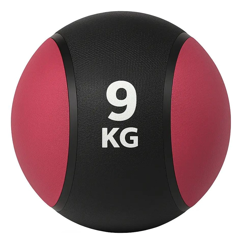 BALON DE PESO CON REBOTE 9 KG PARA ENTRENAMIENTO FUNCIONAL Y CROSSFIT - 1
