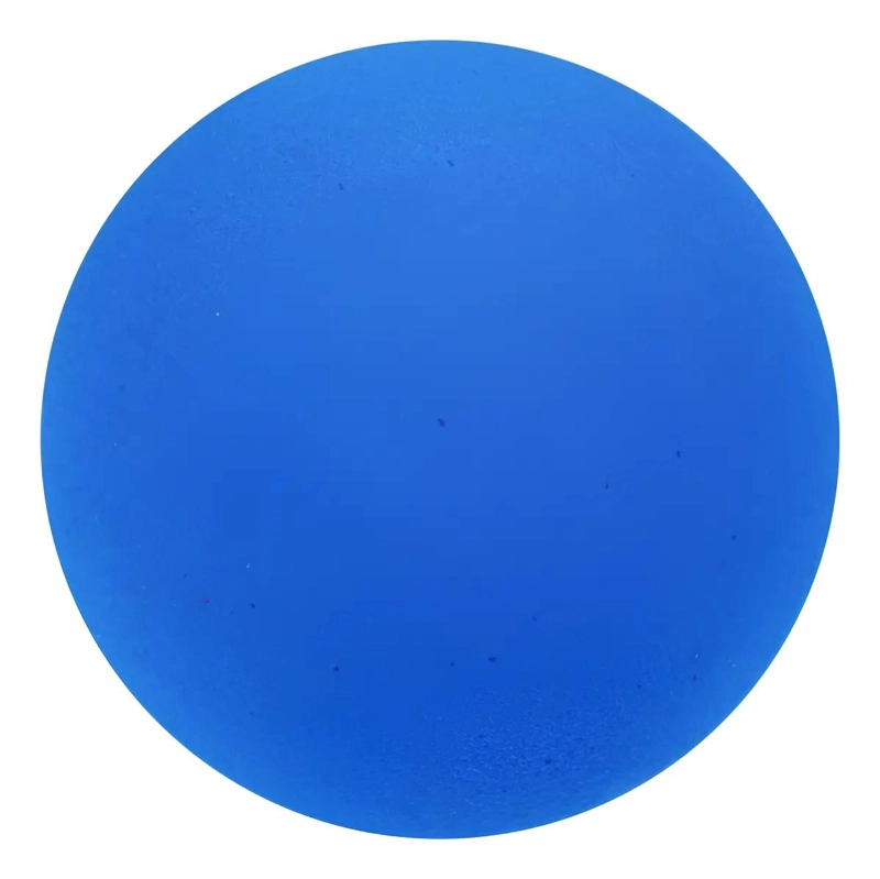 BALON DE ESPONJA SUAVE DE 15 CM COLOR AZUL PARA JUEGOS - 1