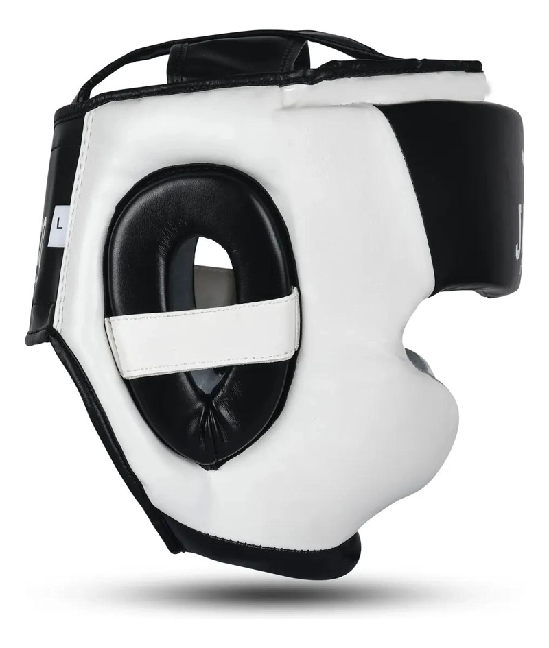 PROTECTOR DE CABEZA PARA BOXEO Y KICKBOXING CON PROTECCION DE POMULOS - 1
