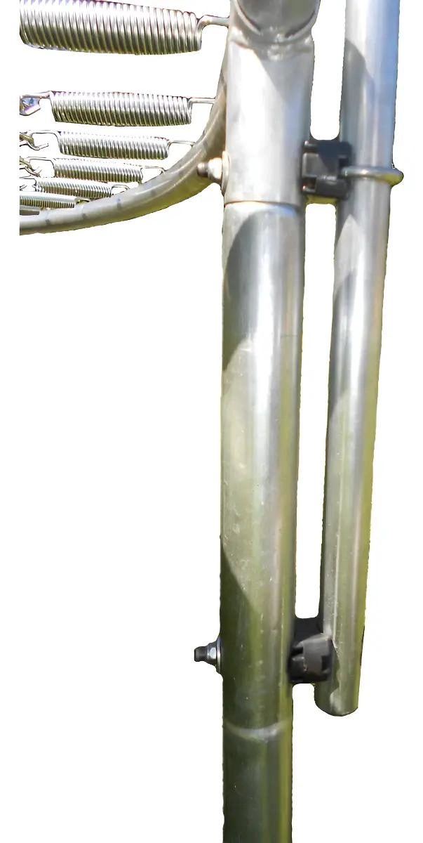 SET DE 8 PERNOS Y TOPES PARA CAMA ELASTICA DE ALTA RESISTENCIA - 1