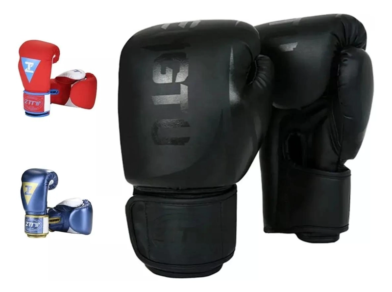 GUANTES DE BOXEO PROFESIONAL CON CIERRE DE VELCRO AJUSTABLE PARA ENTRENAMIENTO - 1