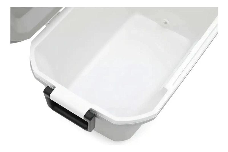 NEVERA PORTATIL DE 49 LITROS CON DISEÑO ROBUSTO Y COLOR GRIS - 1