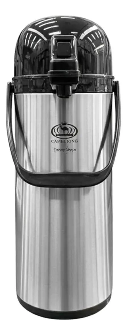TERMO DISPENSADOR DE ACERO INOXIDABLE PARA AGUA CALIENTE Y CAFE  1.9 LITROS - 2